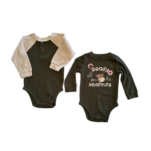 Garanimals Baby Shirt Bodysuits Toddler Sizes: 12 Months & 18 Months Bundle